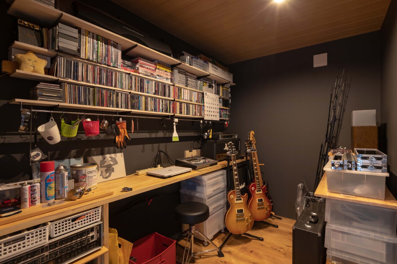 趣味を思う存分楽しむ家