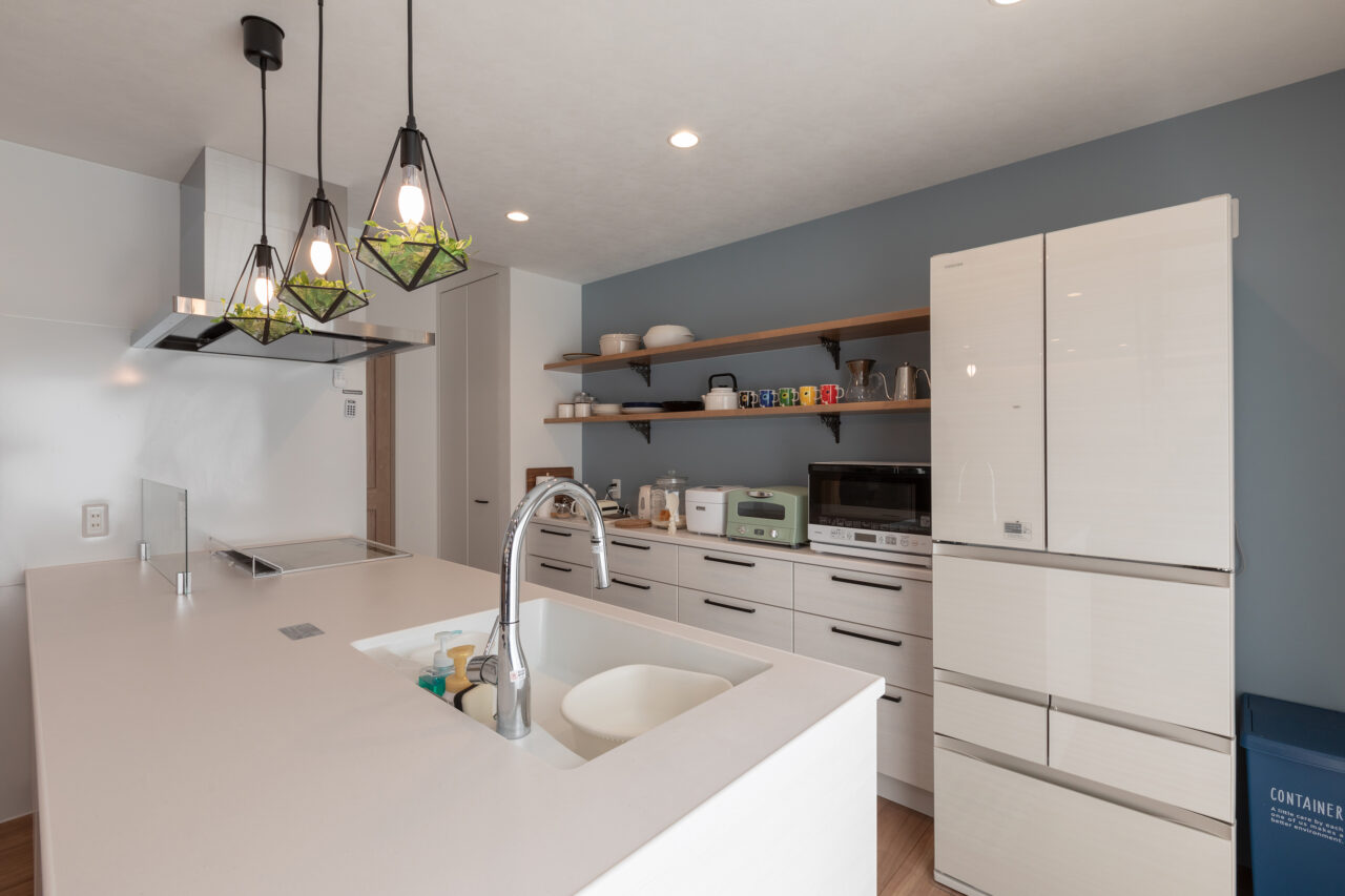 田園に広がるかわいいお家