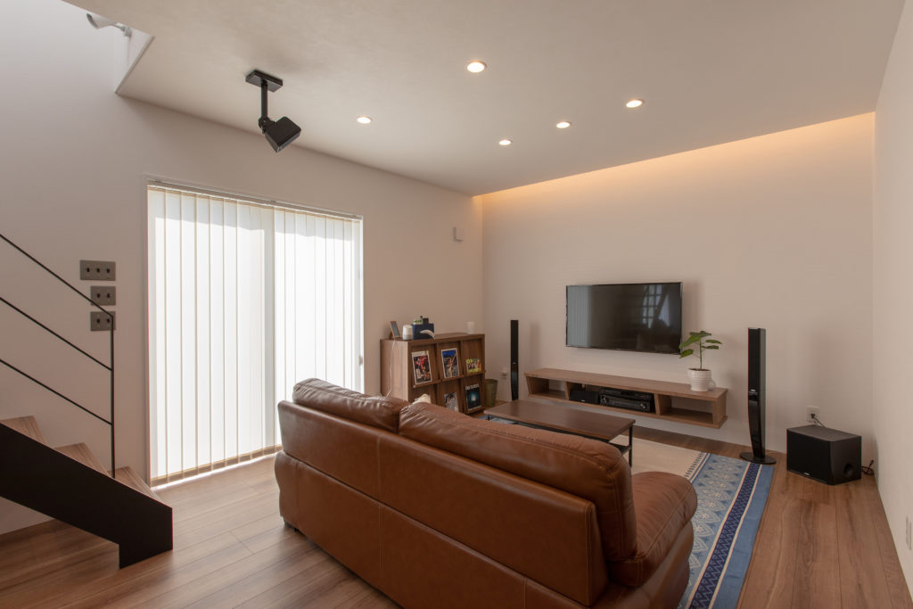 田園に広がるかわいいお家