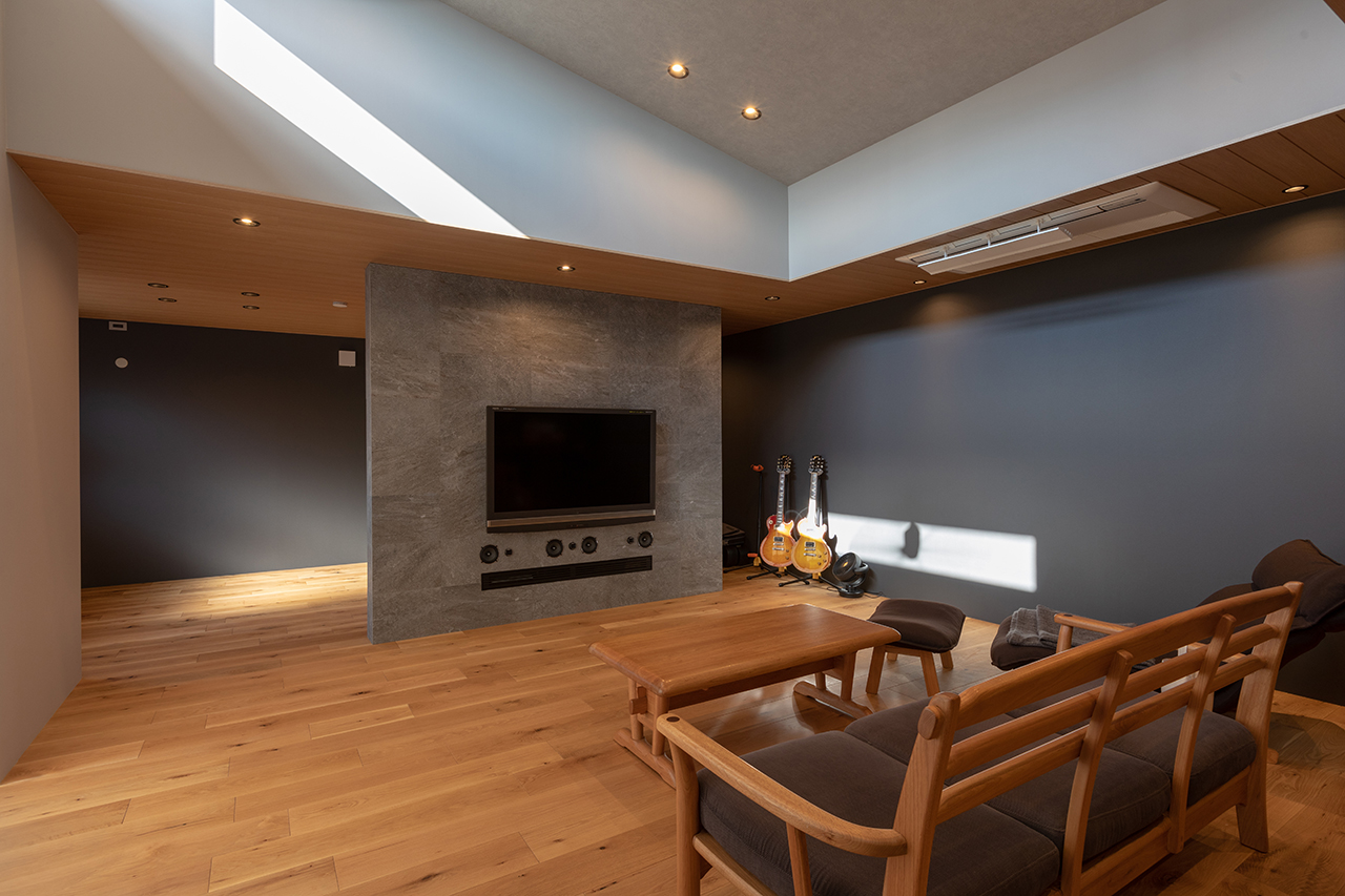 趣味を思う存分楽しむ家