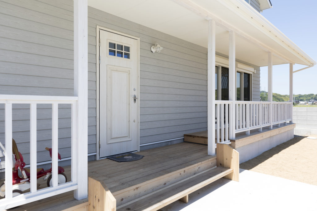 カリフォルニアの風を感じる家