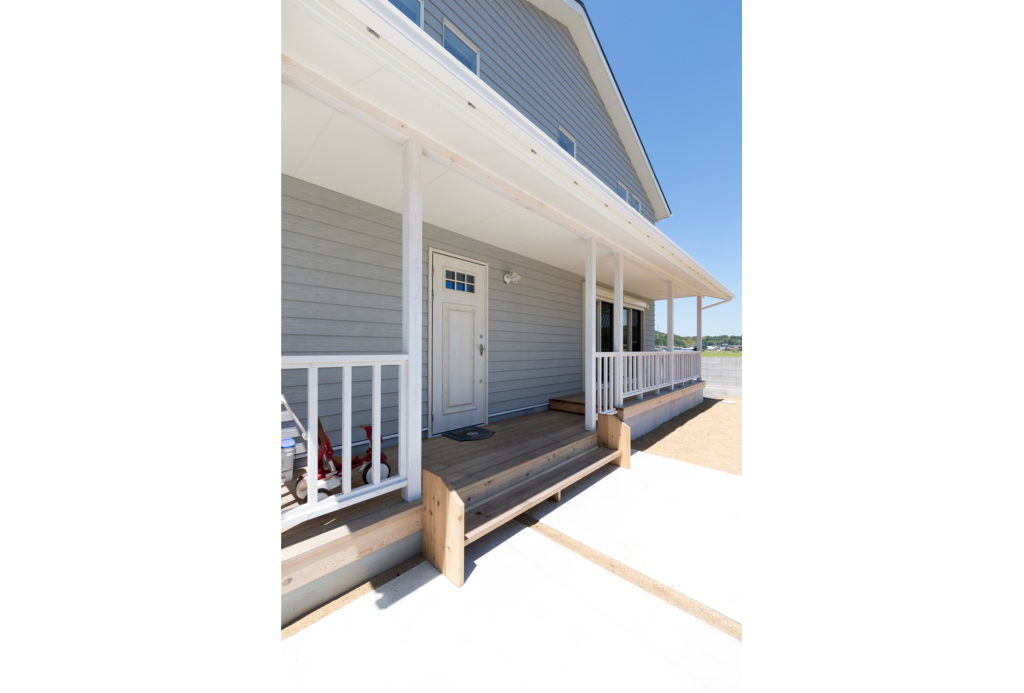 カリフォルニアの風を感じる家