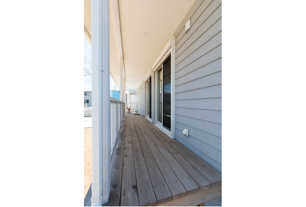 カリフォルニアの風を感じる家