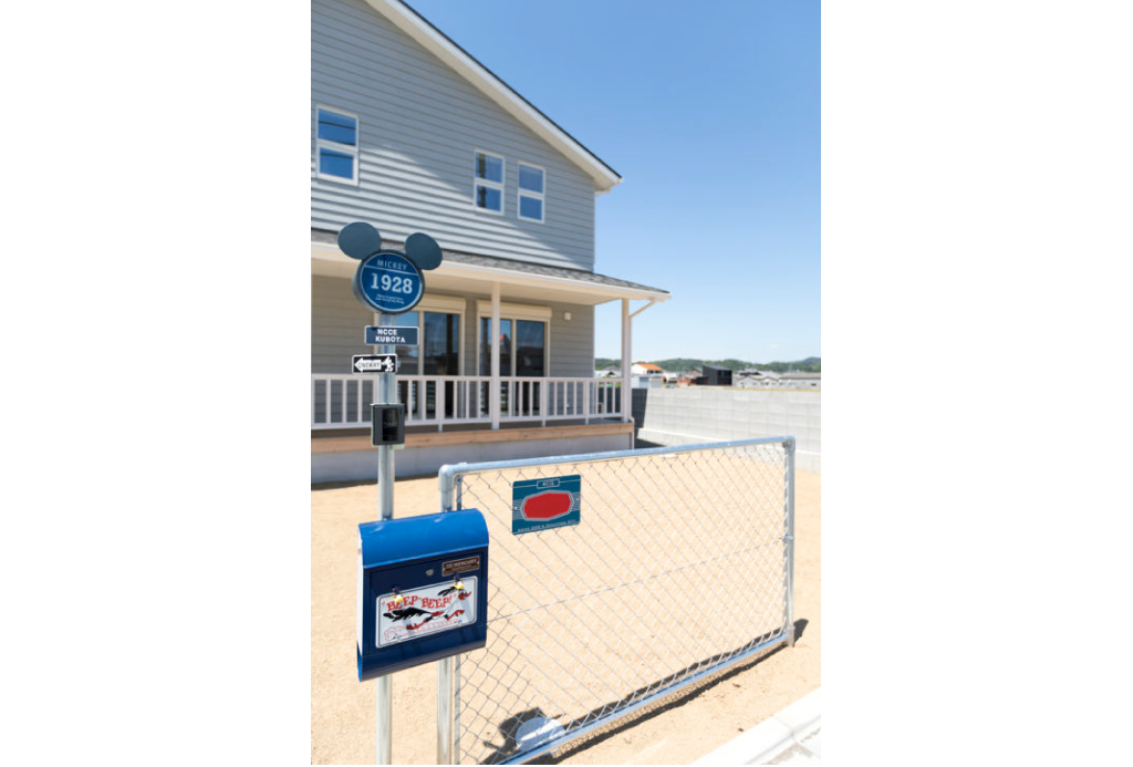 カリフォルニアの風を感じる家