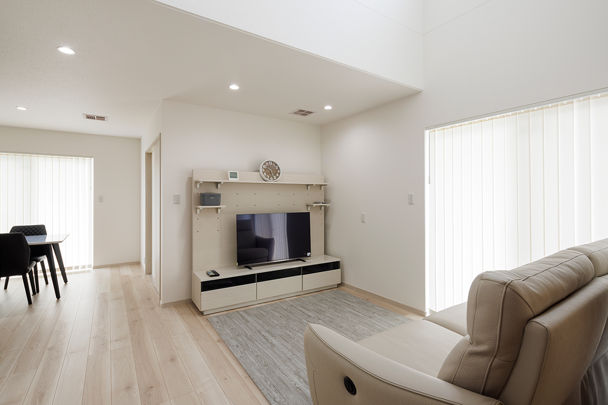 水回り一直線×回遊動線。全館空調で叶える家事ラクな住まい