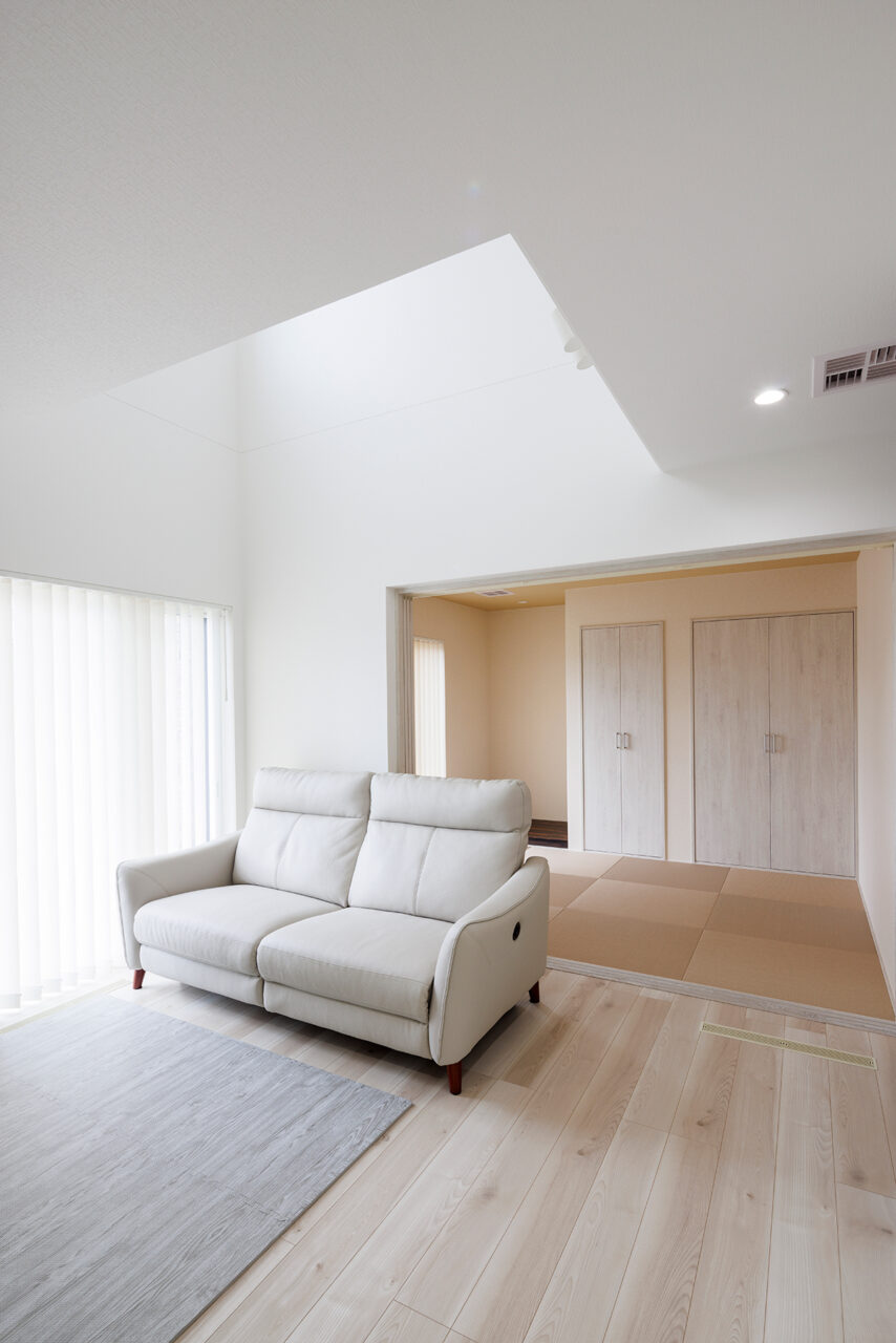 水回り一直線×回遊動線。全館空調で叶える家事ラクな住まい