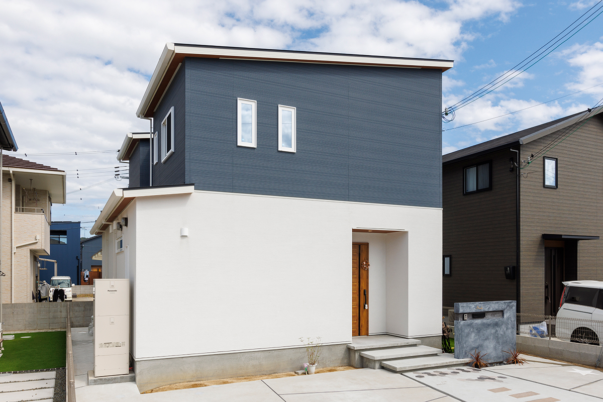 漆喰と珪藻土のやさしさに包まれる、全館空調の健康住宅