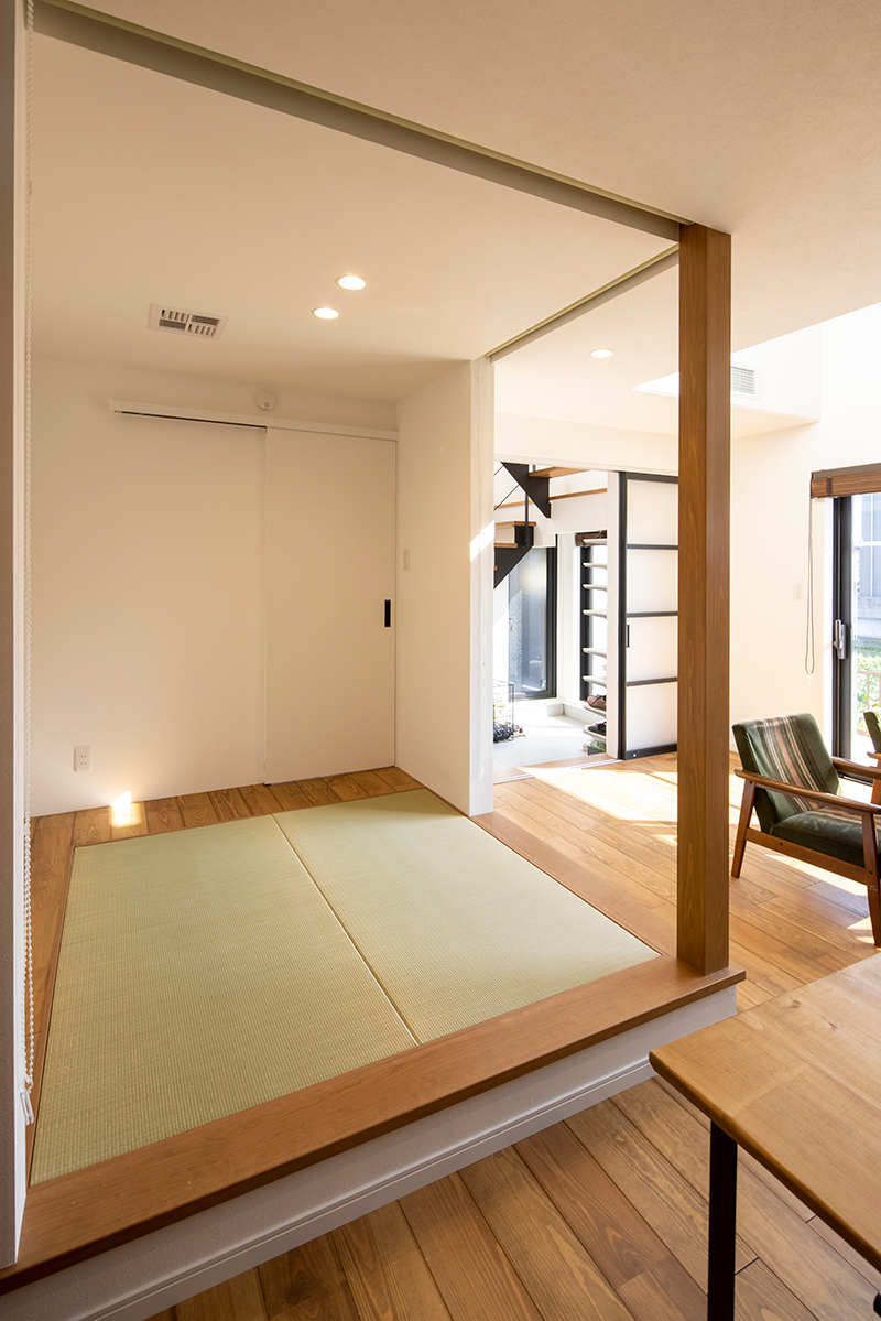 収納力抜群の和室